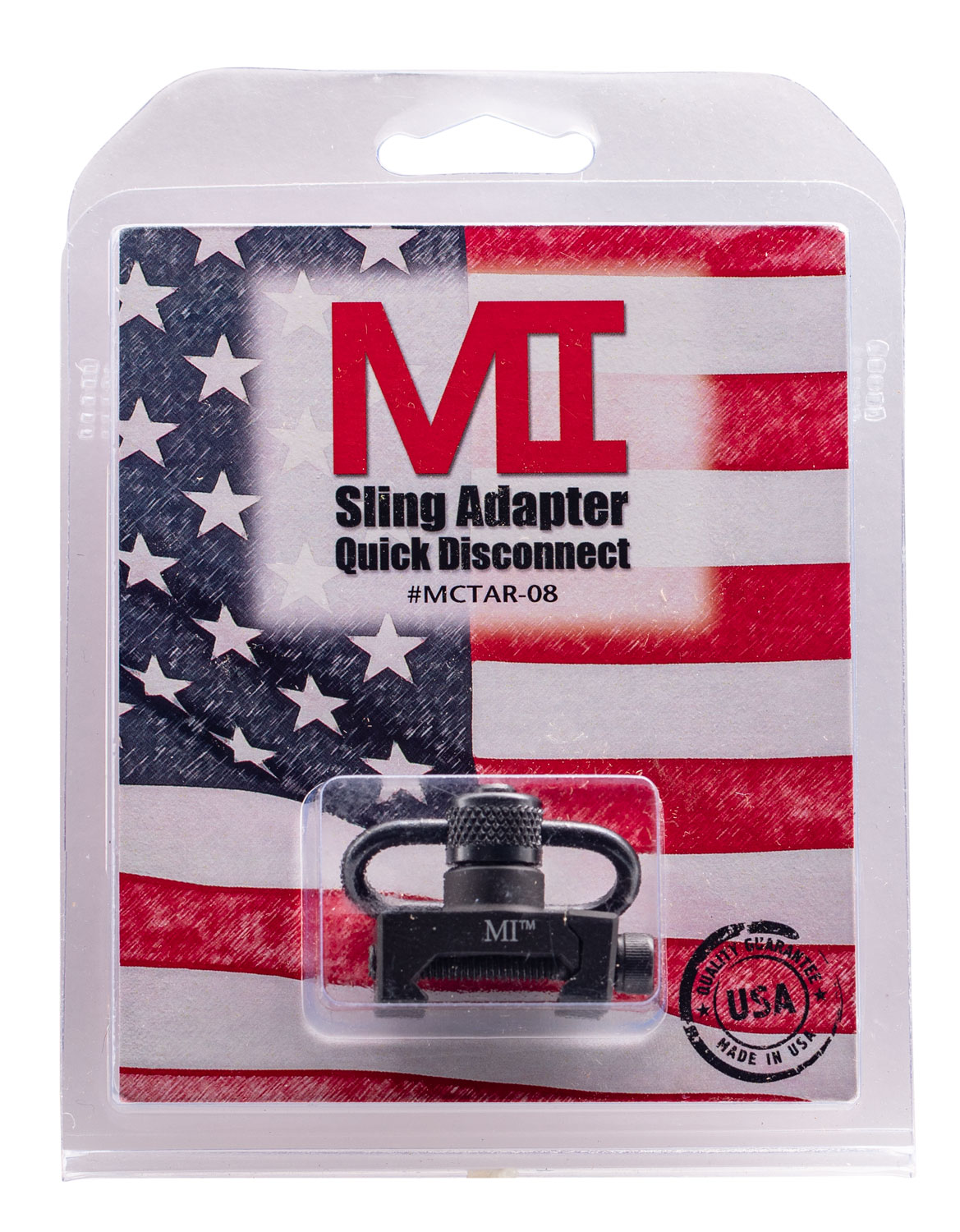Midwest Industries MCTAR08 Quick Detach Sling Adapter Black Aluminum