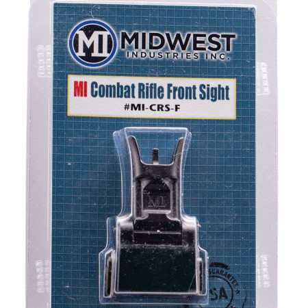 Midwest Industries MICRSF Combat Rifle Flip Front Sight  Black for AR-15, M16, M4