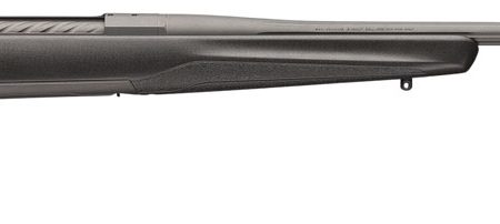 Browning 035459294 X-Bolt Pro Tungsten 6.5 PRC 3+1 24" Fluted & Lapped Barrel With Muzzle Brake, Spiral Fluted Bolt, Tungsten Gray Cerakote, Textured Grip Paneled Carbon Fiber Stock
