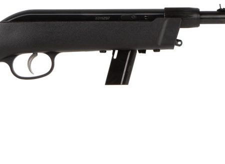 Savage Arms 40210 64 Takedown Full Size 22 LR 10+1 16.50" Black Satin Sporter Barrel, Satin Black Drilled & Tapped Carbon Steel Receiver, Matte Black Fixed Synthetic Stock, Left Hand
