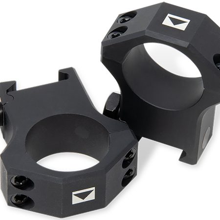 Steiner 5960 T-Series Rings  Matte Black Aluminum 30mm Tube Low