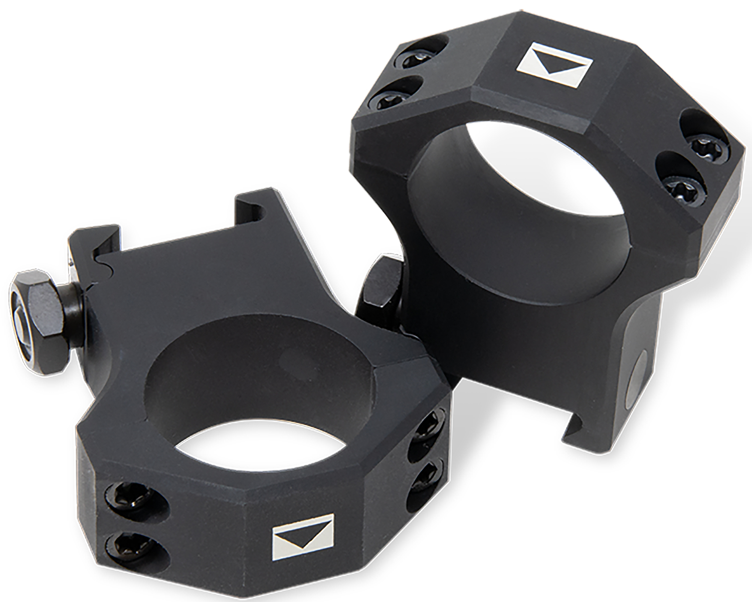 Steiner 5966 T-Series Rings Matte Black 34mm High