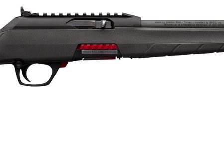 Winchester Repeating Arms 521100102 Wildcat  Full Size 22 LR 10+1 18" Matte Blued Sporter Barrel, Matte Black Picatinny Rail Steel Receiver, Gray Skeletonized Synthetic Stock, Ambidextrous
