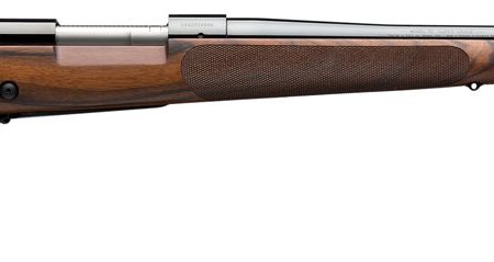 Winchester Repeating Arms 535239220 Model 70 Super Grade 308 Win Caliber with 5+1 Capacity, 22" Barrel, High Polished Blued Metal Finish & AAA French Walnut Stock Right Hand (Full Size)