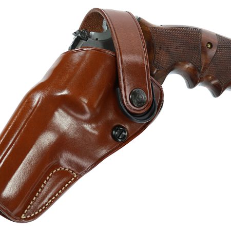 Galco DAO105 DAO  OWB Tan Leather Belt Slide Fits S&W L Frame Left Hand