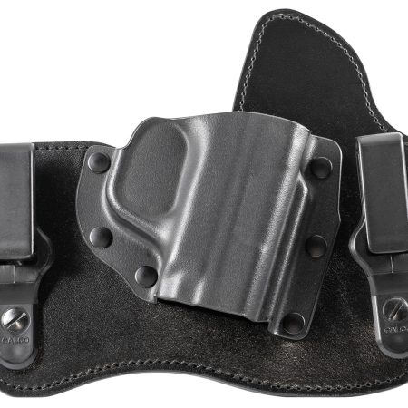 Galco KT826B KingTuk Deluxe IWB Black Kydex/Leather UniClip Fits S&W M&P Shield Right Hand