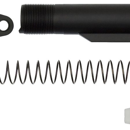 CMC Triggers 81626 Carbine Buffer Tube Kit Mil-Spec 6 Position AR-15 Black Anodized 7075-T6 Aluminum