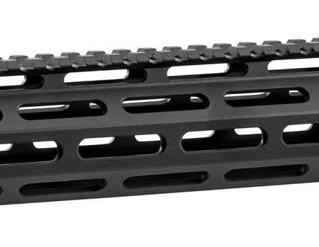 Wilson Combat TRMLOK15 M-LOK Rail  AR-15 Black Hardcoat Anodized 6005A-T5 Aluminum 15" M-LOK