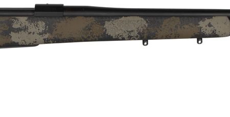 Nosler 42148 M48 Long-Range 300 Win Mag 3+1 26" Barrel, Graphite Black Cerakote Metal Finish, Black with Green/Tan Sponge Pattern Manners MCS-T Elite Tac Stock
