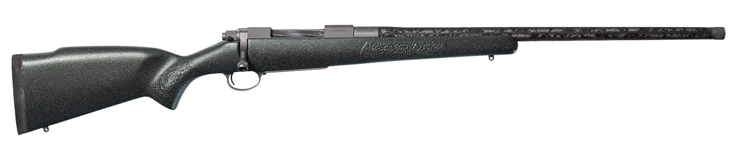 Nosler 47248 M48 Mountain Carbon Full Size 26 Nosler 3+1 24" Tungsten Gray Cerakote Steel Threaded Barrel Tungsten Gray Cerakote Steel Receiver Granite Green Mountain Hunter Stock Right Hand