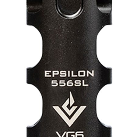 VG6 Precision APVG100025A EPSILON  SL Black Nitride 17-4 Stainless Steel with 2.21" OAL for 5.56x45mm NATO  AR-15