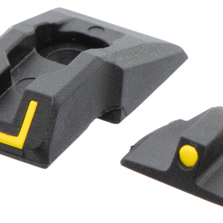 Ruger 90649 Security 9 Sight Set  Black/Yellow