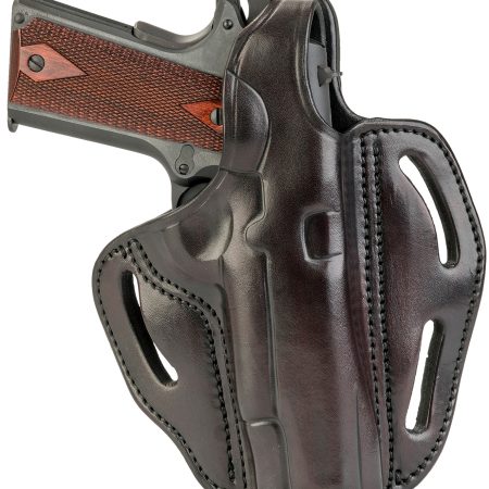 1791 Gunleather BHX1CLSBRR BHX  OWB 01 Signature Brown Leather Belt Slide Fits 4-5" 1911