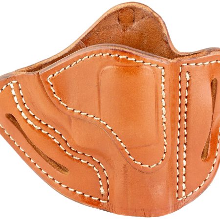 1791 Gunleather RVH1CBRR RVH1  OWB Size 01 Classic Brown Leather Belt Slide Fits S&W J Frame/Ruger LCR/S&W 38 Belt Up to 1.75" Wide Right Hand