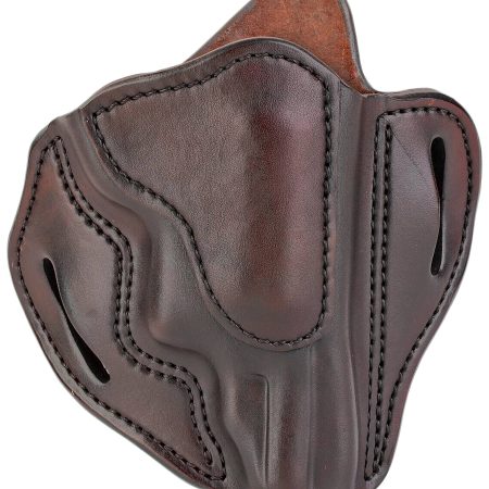 1791 Gunleather RVH3SBRR RVH3  OWB Size 03 Signature Brown Leather Belt Slide Fits S&W Governor Right Hand