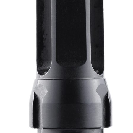 Dead Air DA302 Flash Hider  Black with 5/8"-24 tpi Threads & 2.70" OAL for 7.62mm Sandman Series, KeyMod Equipped Nomad-30 & Primal Suppressors