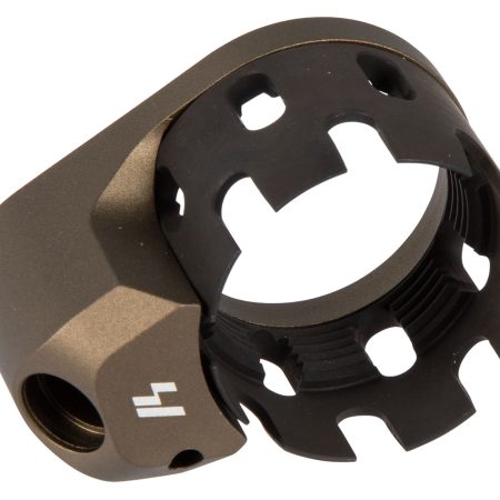 Strike ARECN&EEPFDE AR Castle Nut and Extended End Plate Flat Dark Earth Anodized Steel