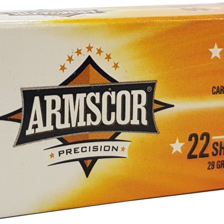 Armscor 50415 Precision  22Short 29gr Solid Point 50 Per Box/100 Case