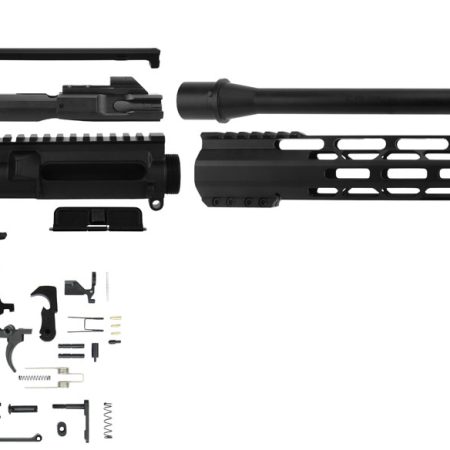 TacFire SSRK45ACPLPK AR Build Kit Rifle 45 ACP AR Platform Black Nitride Aluminum *Sports South Exclusive.