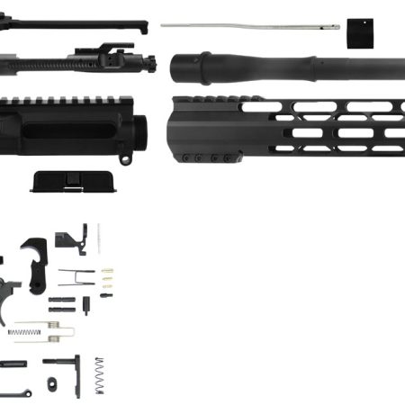 TacFire SSRK300LPK AR Build Kit Rifle 300 Blackout AR Platform Black Nitride Aluminum 1/2"-28 tpi *Sports South Exclusive.