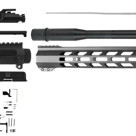 TacFire SSRK308LPK20BN AR Build Kit Rifle 308 Win AR-10 Black Nitride Aluminum 5/8"-24 tpi *Sports South Exclusive.