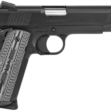 Colt Mfg O1080CCU CCU Government 45 ACP 8+1 5" Stainless National Match Barrel, Matte Black DLC Serrated Stainless Steel Slide & Frame, Black Scalloped G10 Grip, Ambidextrous