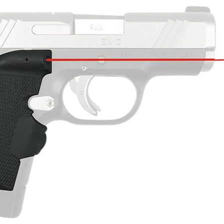 Crimson Trace 0185101 Lasergrips  Fits Kimber EVO SP/TLE/Raptor, Red Laser Black Polymer