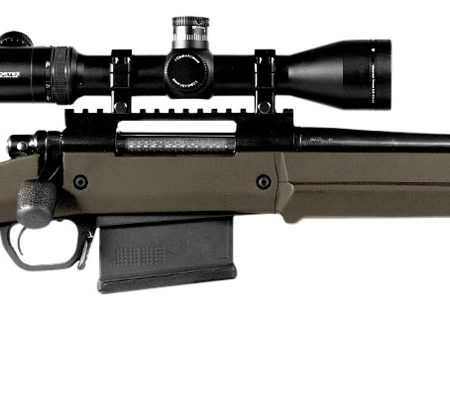 Magpul MAG483-ODG Hunter 700 Stock Fixed with Aluminum Bedding & Adjustable Comb OD Green Synthetic for Remington 700 LA