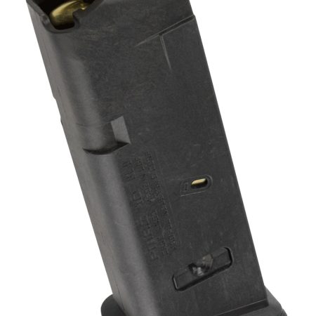 Magpul MAG907BLK PMAG GL9 10rd 9mm Luger Compatible w/Glock 19 Black Polymer