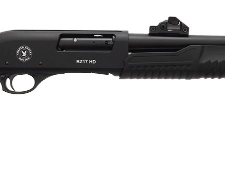 Silver Eagle Arms RZ17HD RZ17 Home Defense 12 Gauge Pump 3" 4+1 18.50" Chrome Lined Steel Black Vent Rib Barrel, MobilChoke, Black Steel Receiver, Fixed Black Synthetic Stock