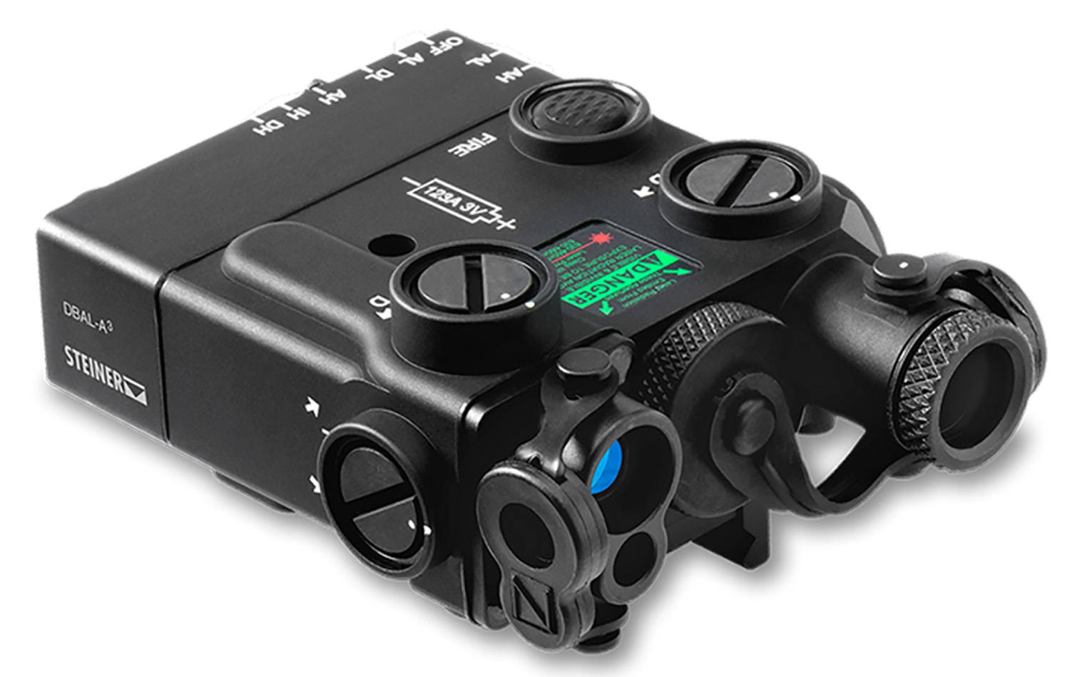 Steiner 9008 DBAL-A3 Green/IR Laser Black