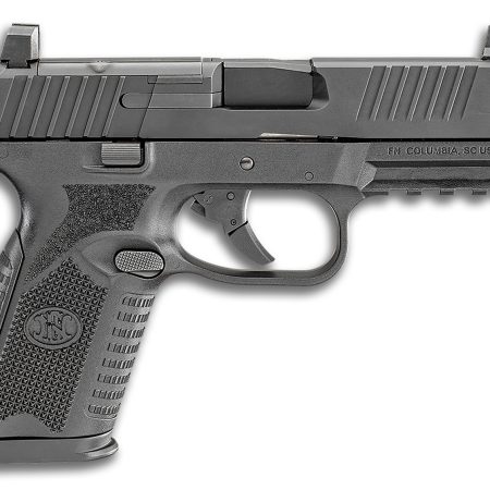 FN 66100588 509M MRD Mid-Size 9mm Luger 10+1 4" Black Recessed Crown Barrel, Matte Black Optic Ready/Serrated Stainless Steel Slide, Matte Black Polymer Frame w/Picatinny Rail, Ambidextrous