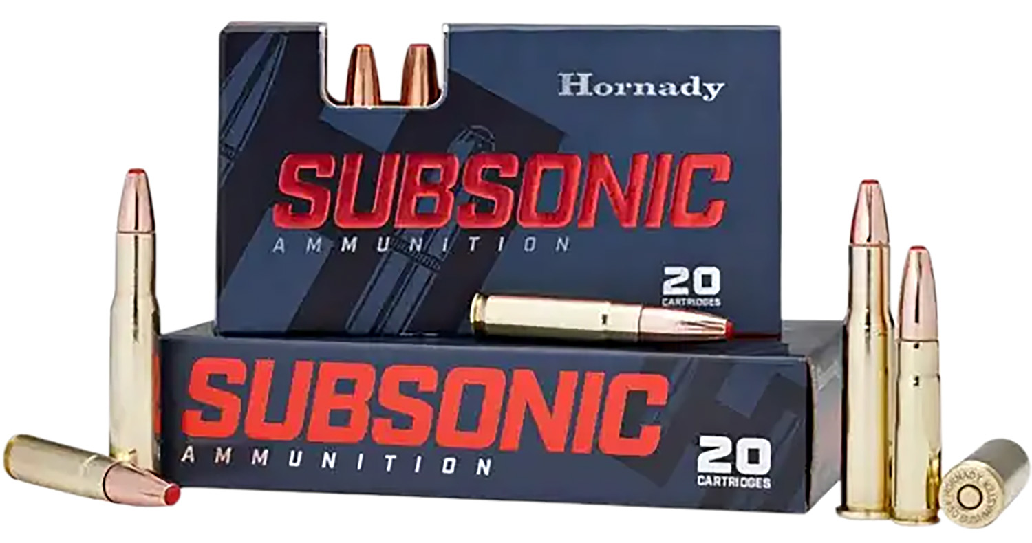 Hornady 82247 Subsonic Rifle 450Bushmaster 395gr Sub X 20 Per Box/10 Case