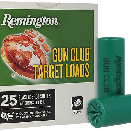Remington Ammunition 20248 Gun Club  12Gauge 2.75" 1 1/8oz 9Shot 25 Per Box/10 Case