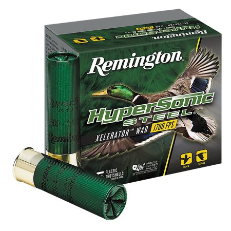 Remington Ammunition 26771 HyperSonic Steel 12Gauge 3" 1 1/4oz 1Shot 25 Per Box/10 Case