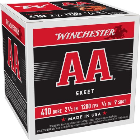 Winchester Ammo AA419 AA  410Gauge 2.50" 1/2oz 9Shot 25 Per Box/10 Case