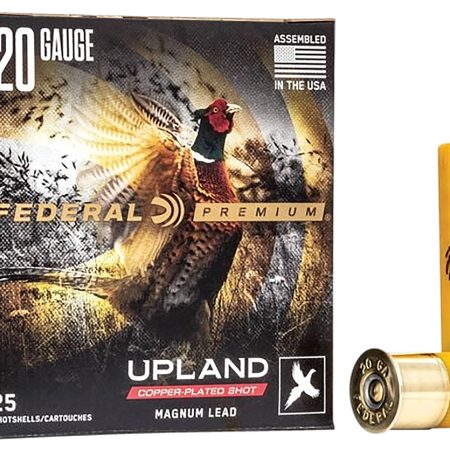 Federal P2586 Premium Wing-Shok Magnum 20Gauge 3" 1 1/4oz 6Shot 25 Per Box/10 Case