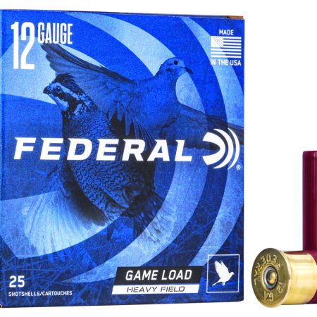 Federal H12375 Game-Shok Heavy Field 12Gauge 2.75" 1 1/8oz 7.5Shot 25 Per Box/10 Case