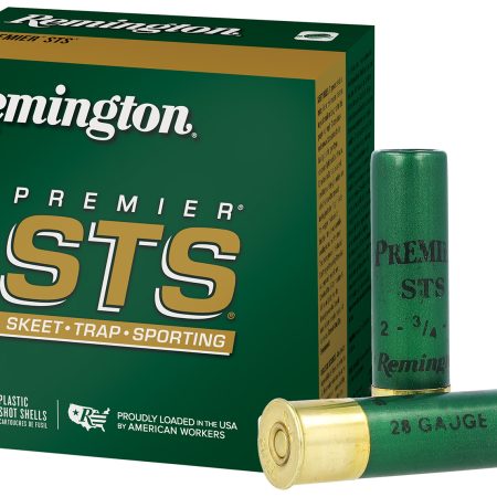 Remington Ammunition 28053 Premier STS  28 Gauge 2.75" 3/4 oz 9 Shot 25 Per Box/ 10 Cs
