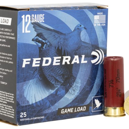 Federal H12175 Game-Shok Upland 12Gauge 2.75" 1oz 7.5Shot 25 Per Box/10 Case