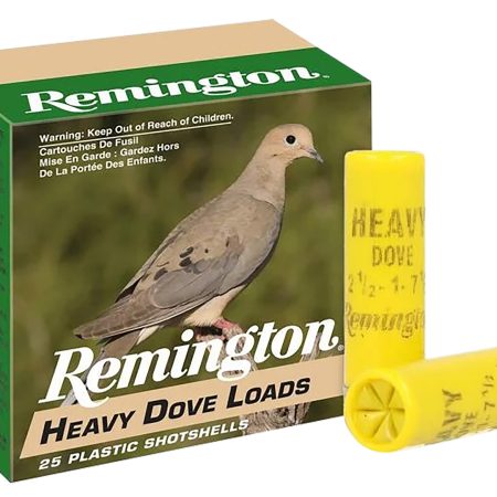 Remington Ammunition 28777 Heavy Dove Loads  20Gauge 2.75" 1oz 7.5Shot 25 Per Box/10 Case
