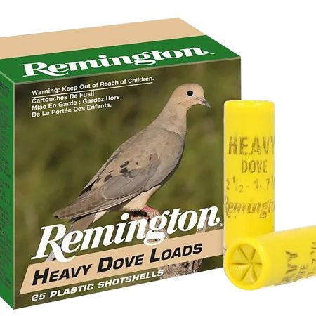 Remington Ammunition 28779 Heavy Dove Loads  20Gauge 2.75" 1oz 8Shot 25 Per Box/10 Case