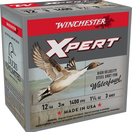 Winchester Ammo WEX123H3 Super X Xpert High Velocity 12Gauge 3" 1 1/4oz 3Shot 25 Per Box/10 Case