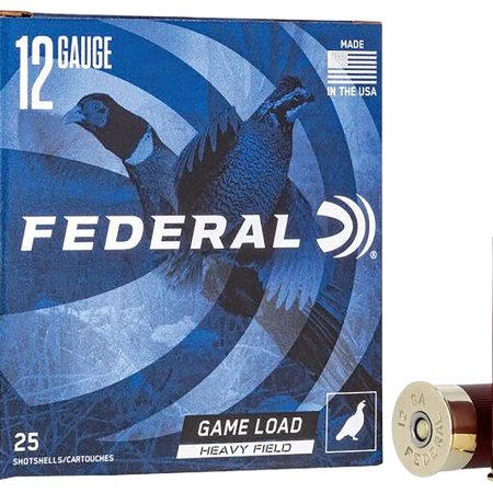 Federal H1254 Game-Shok Heavy Field 12Gauge 2.75" 1 1/4oz 4Shot 25 Per Box/10 Case