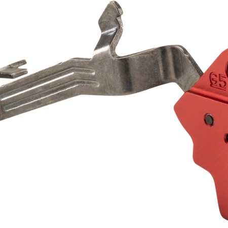 Apex Tactical 102151 Action Enhancement  Red Drop-In Trigger Fits Compatible w/Gen5 Glock 17/19/19x/26/34/45