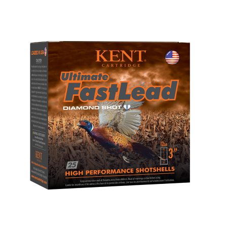 Kent Cartridge K123UFL506 Ultimate Fast Lead 12Gauge 3" 1 3/4oz 6Shot 25 Per Box/10 Case