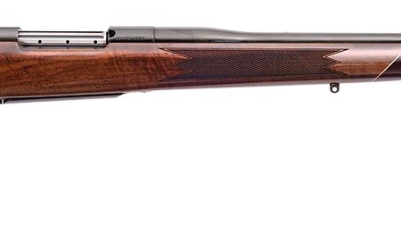 Weatherby MDX01N65RWR4O Mark V Deluxe Full Size 6.5 Wthby RPM 4+1 24" High Gloss Blued #1 Contour Barrel, Drilled & Tapped Blued Steel Receiver, Fixed Monte Carlo Gloss Walnut Stock