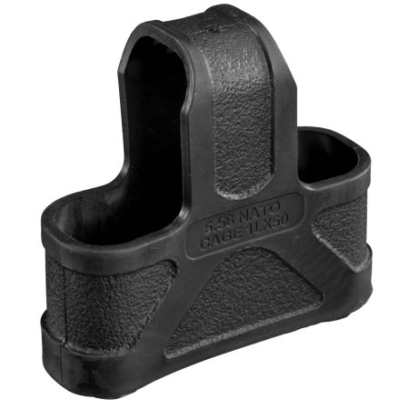Magpul MAG001-BLK Original Magpul  Made of Rubber w/ Black Finish for 5.56x45mm NATO Mags/ 3 Per Pack