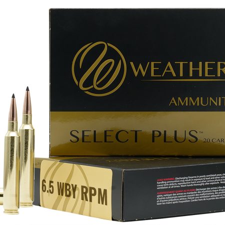 Weatherby B65RPM127LRX Select Plus  6.5WBYRPM 127gr Barnes LRX Lead Free 20 Per Box/10 Case