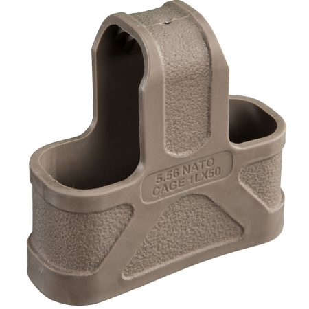 Magpul MAG001-FDE Original Magpul  Made of Rubber w/ Flat Dark Earth Finish for 5.56x45mm NATO Mags/ 3 Per Pack